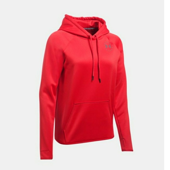 red under armour pullover